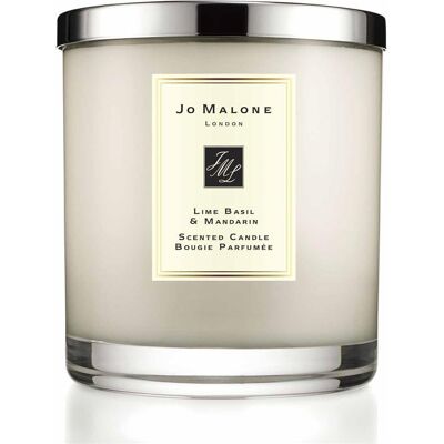 JO MALONE LONDON LIME BASIL AND MANDARINE LUXURY CANDLE JO MALONE LONDON LIME BASIL AND MANDARINE LUXURY CANDLE