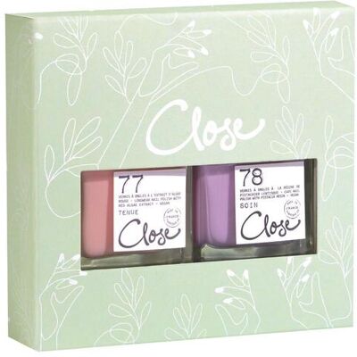 CLOSE Set van 2 vernissen - pastels CLOSE Set van 2 vernissen - pastels