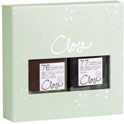 CLOSE Set van 2 vernissen - donkere kleuren CLOSE Set van 2 vernissen - donkere kleuren