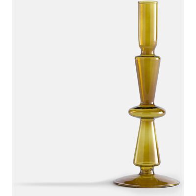 LA REDOUTE INTERIEURS Kandelaar in glas H25 cm, Chilava LA REDOUTE INTERIEURS Kandelaar in glas H25 cm, Chilava