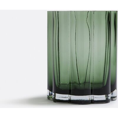 LA REDOUTE INTERIEURS Amberkleurige glazen vaas H20 cm Helia LA REDOUTE INTERIEURS Amberkleurige glazen vaas H20 cm Helia