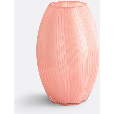 LA REDOUTE INTERIEURS Gestreepte glazen vaas, hoogte 27 cm, OLMA LA REDOUTE INTERIEURS Gestreepte glazen vaas, hoogte 27 cm, OLMA