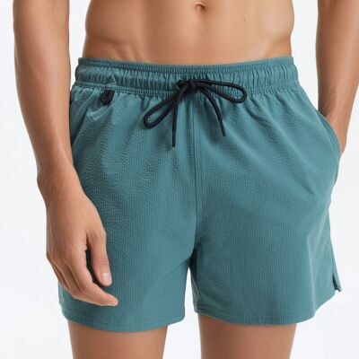 LA REDOUTE COLLECTIONS Seersucker zwemshort LA REDOUTE COLLECTIONS Seersucker zwemshort