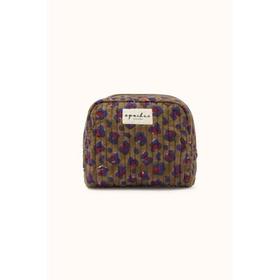 APACHES COLLECTIONS Kleine beauty case met luipaardprint, GAYA APACHES COLLECTIONS Kleine beauty case met luipaardprint, GAYA