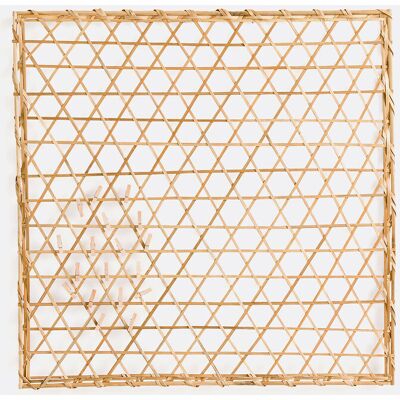 LA REDOUTE INTERIEURS Kader in bamboe 70x70 cm, Nidzo LA REDOUTE INTERIEURS Kader in bamboe 70x70 cm, Nidzo