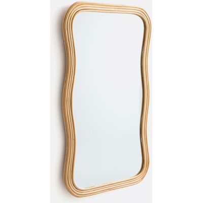 LA REDOUTE INTERIEURS Spiegel in rotan H75 cm, Vaguo LA REDOUTE INTERIEURS Spiegel in rotan H75 cm, Vaguo