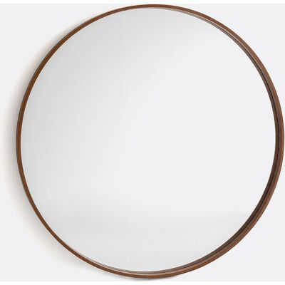 LA REDOUTE INTERIEURS Ronde spiegel fineer notenhout Ø100 cm, Alaria LA REDOUTE INTERIEURS Ronde spiegel fineer notenhout Ø100 cm, Alaria
