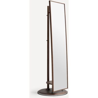 AM.PM Spiegel op walnoten voet, hoogte 177,2 cm, LYANNA AM.PM Spiegel op walnoten voet, hoogte 177,2 cm, LYANNA