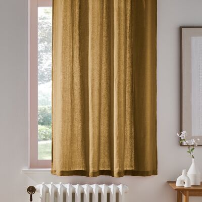 LA REDOUTE INTERIEURS Gordijn in gewassen linnen met oogjes, radiator, Onega LA REDOUTE INTERIEURS Gordijn in gewassen linnen met oogjes, radiator, Onega