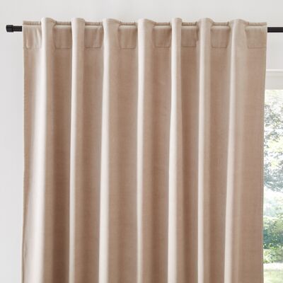 LA REDOUTE INTERIEURS Thermisch gordijn in fluweel met verdekte lussen, Velvet LA REDOUTE INTERIEURS Thermisch gordijn in fluweel met verdekte lussen, Velvet