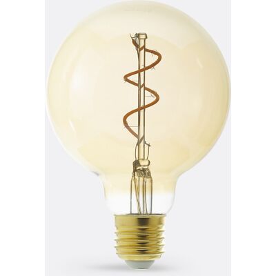 LA REDOUTE INTERIEURS Amber globe gloeilamp Ø9.5 cm, Baulind LA REDOUTE INTERIEURS Amber globe gloeilamp Ø9.5 cm, Baulind