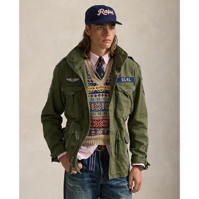 POLO RALPH LAUREN Iconisch treillisjasje POLO RALPH LAUREN Iconisch treillisjasje