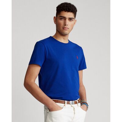 POLO RALPH LAUREN Slim-fit T-shirt van jersey met ronde hals POLO RALPH LAUREN Slim-fit T-shirt van jersey met ronde hals