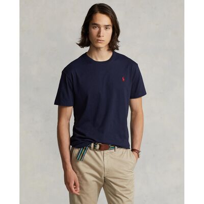 POLO RALPH LAUREN Slim-fit T-shirt van jersey met ronde hals POLO RALPH LAUREN Slim-fit T-shirt van jersey met ronde hals