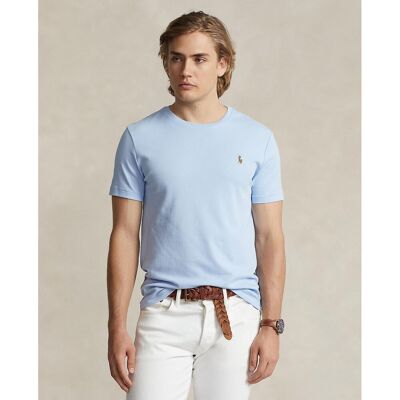 POLO RALPH LAUREN T-shirt van zacht katoen Custom Slim Fit POLO RALPH LAUREN T-shirt van zacht katoen Custom Slim Fit