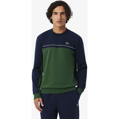 LACOSTE Off Court sweater regular fit colour block LACOSTE Off Court sweater regular fit colour block