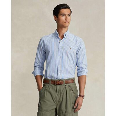 POLO RALPH LAUREN Custom Fit gestreept Oxford overhemd POLO RALPH LAUREN Custom Fit gestreept Oxford overhemd