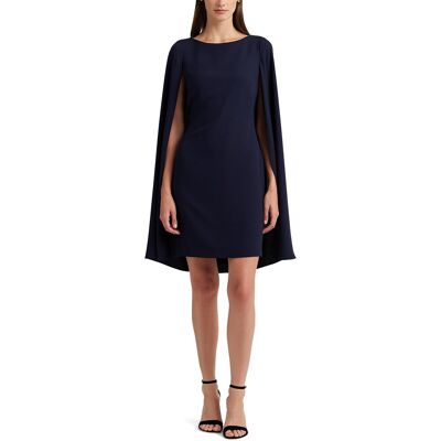 LAUREN RALPH LAUREN Korte cocktailjurk met boothals, cape PETRA. LAUREN RALPH LAUREN Korte cocktailjurk met boothals, cape PETRA.