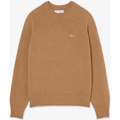 LACOSTE Wollen trui met ronde hals en lange mouwen LACOSTE Wollen trui met ronde hals en lange mouwen