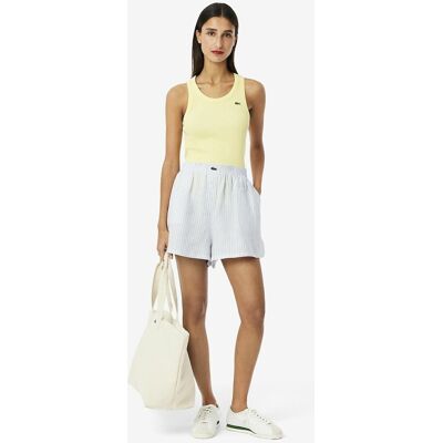 LACOSTE Korte linnen shorts LACOSTE Korte linnen shorts