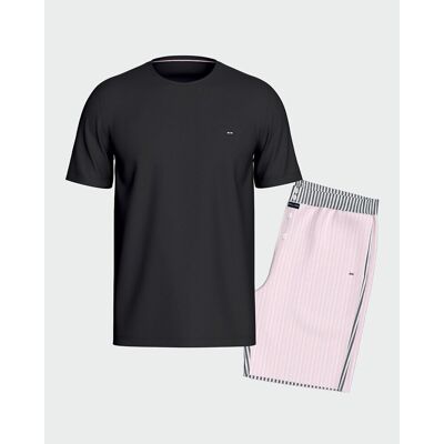 EDEN PARK Pyjashort met gestreepte broek EDEN PARK Pyjashort met gestreepte broek