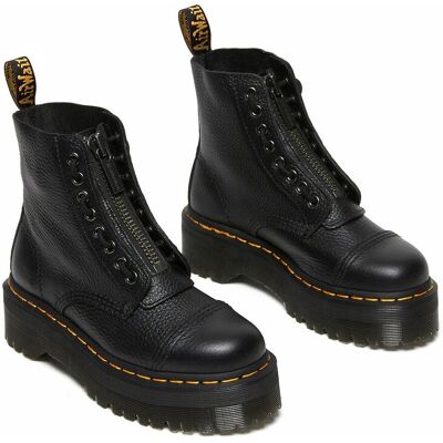 DR. MARTENS Sinclair bottines met plateauzolen, Milled Nappa-leer DR. MARTENS Sinclair bottines met plateauzolen, Milled Nappa-leer