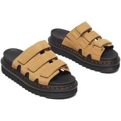 DR. MARTENS Rain Slide Tan Suede DR. MARTENS Rain Slide Tan Suede