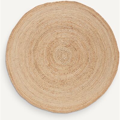 AM.PM Rond tapijt Ø160 cm in jute, handgevlochten, Hempy AM.PM Rond tapijt Ø160 cm in jute, handgevlochten, Hempy