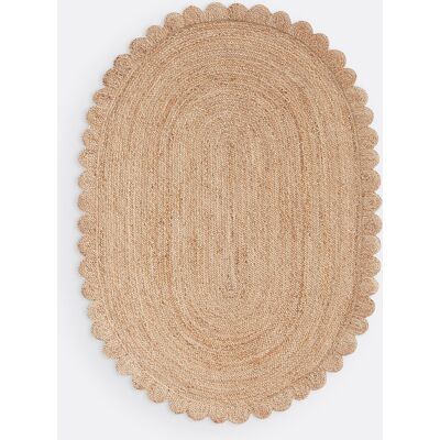 LA REDOUTE INTERIEURS Ovalen tapijt in jute, Aftas LA REDOUTE INTERIEURS Ovalen tapijt in jute, Aftas