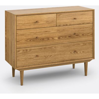 LA REDOUTE INTERIEURS Vintage ladekast 4 lades, Quilda LA REDOUTE INTERIEURS Vintage ladekast 4 lades, Quilda