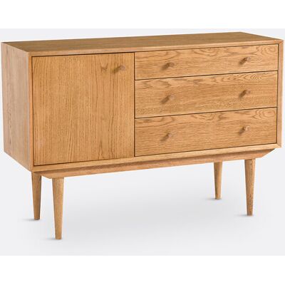 LA REDOUTE INTERIEURS Vintage buffetkast met 1 deur en 3 lades Quilda LA REDOUTE INTERIEURS Vintage buffetkast met 1 deur en 3 lades Quilda