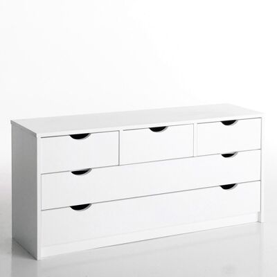 SO'HOME Ladekast 5 lades, massief dennenhout, Crawley SO'HOME Ladekast 5 lades, massief dennenhout, Crawley