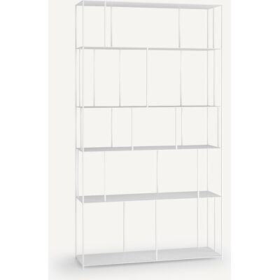 AM.PM Boekenrek in staal Parallel, grote breedte AM.PM Boekenrek in staal Parallel, grote breedte