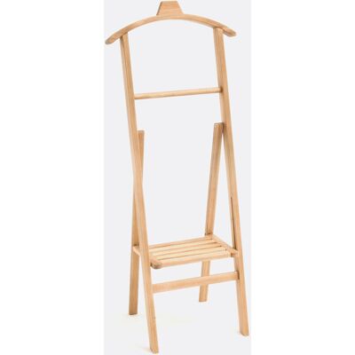 SO'HOME Opplooibare kleerhanger, in acacia, Rinkita SO'HOME Opplooibare kleerhanger, in acacia, Rinkita