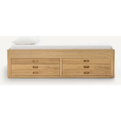 AM.PM Bed met 4 laden, eikenfineer, OCTAVO AM.PM Bed met 4 laden, eikenfineer, OCTAVO
