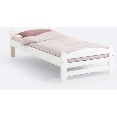 LA REDOUTE INTERIEURS Bed in massief dennenhout met lattenbodem, Loan LA REDOUTE INTERIEURS Bed in massief dennenhout met lattenbodem, Loan