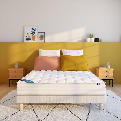 LA REDOUTE INTERIEURS 580-veren matras, 5 zones, stevige ondersteuning, omhullend comfort LA REDOUTE INTERIEURS 580-veren matras, 5 zones, stevige ondersteuning, omhullend comfort