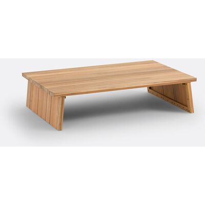 LA REDOUTE INTERIEURS Lage outdoor tafel, acacia, Brut LA REDOUTE INTERIEURS Lage outdoor tafel, acacia, Brut