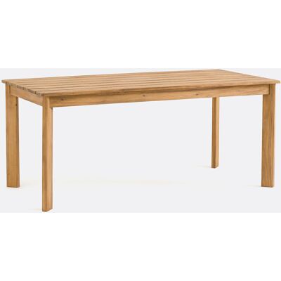 LA REDOUTE INTERIEURS Rechthoekige tuintafel in acacia, Lia LA REDOUTE INTERIEURS Rechthoekige tuintafel in acacia, Lia
