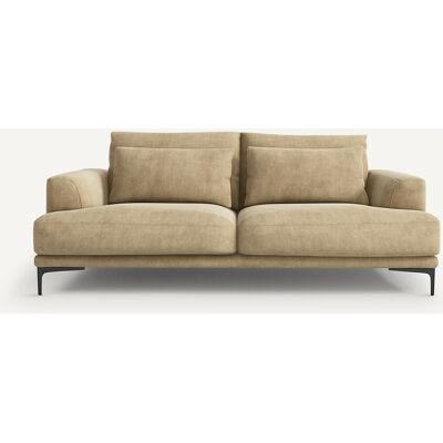 AM.PM 3-zits sofa in stonewashed fluweel, Marsile AM.PM 3-zits sofa in stonewashed fluweel, Marsile