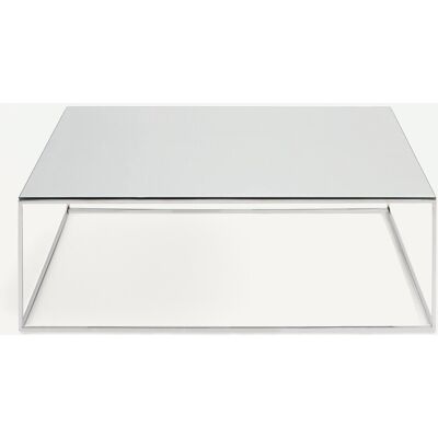 AM.PM Salontafel met spiegel in verchroomd metaal, MAHAUT AM.PM Salontafel met spiegel in verchroomd metaal, MAHAUT
