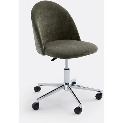 LA REDOUTE INTERIEURS Bureaustoel met wielen, stof met structuur, NORDIE LA REDOUTE INTERIEURS Bureaustoel met wielen, stof met structuur, NORDIE