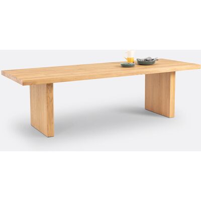 LA REDOUTE INTERIEURS Eettafel, 8 tot 10 couverts, massief eiken, Vova LA REDOUTE INTERIEURS Eettafel, 8 tot 10 couverts, massief eiken, Vova