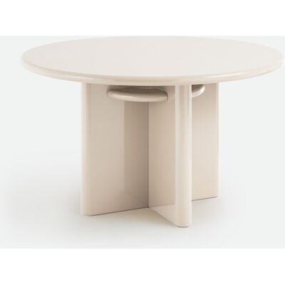 LA REDOUTE INTERIEURS Ronde, gelakte eettafel, 4 personen, diameter 130 cm, MARVELA LA REDOUTE INTERIEURS Ronde, gelakte eettafel, 4 personen, diameter 130 cm, MARVELA