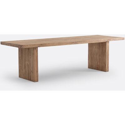 LA REDOUTE INTERIEURS Rechthoekige eettafel, massieve den, 8 tot 10 personen, MALIO LA REDOUTE INTERIEURS Rechthoekige eettafel, massieve den, 8 tot 10 personen, MALIO