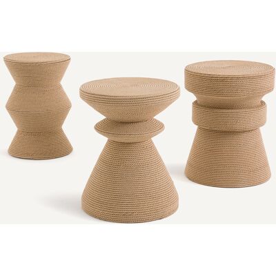 AM.PM Bijzettafel van mango met touw, Sablas AM.PM Bijzettafel van mango met touw, Sablas