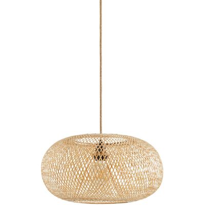 LA REDOUTE INTERIEURS Hanglamp in bamboe Ø45 cm, Ezia LA REDOUTE INTERIEURS Hanglamp in bamboe Ø45 cm, Ezia