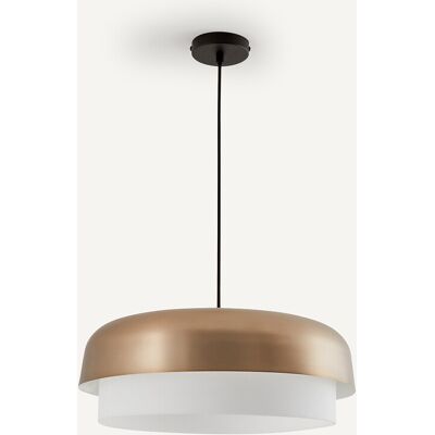 AM.PM Metalen hanglamp met mokka afwerking, Clepsos AM.PM Metalen hanglamp met mokka afwerking, Clepsos