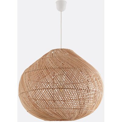 LA REDOUTE INTERIEURS Hanglamp in rotan Ø55 cm, Dankia LA REDOUTE INTERIEURS Hanglamp in rotan Ø55 cm, Dankia
