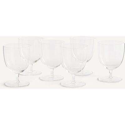 AM.PM Set van 6 wijnglazen, hoogte 14 cm, JOHA AM.PM Set van 6 wijnglazen, hoogte 14 cm, JOHA